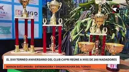 El XVII Torneo Aniversario del Club CAPRI reúne a más de 200 nadadores