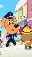 #shorts  Don't Damage Public Facilities #kidscartoon  #policecartoon