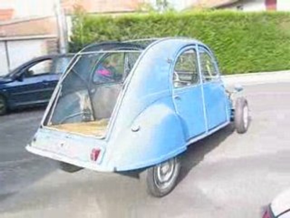 1er démarrage de ma 2cv de 62