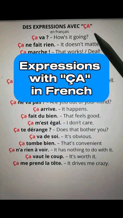 Expressions with 