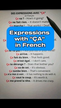 Expressions with ÇA in French🇨🇵|Learn and speak french with Alain and Moh