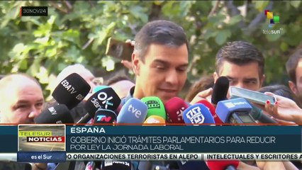 Gobierno español busca reducir jornada laboral