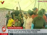 En unión cívico-militar-policial se realizó el Escudo Bolivariano Hugo Chávez en el estado Carabobo