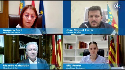 Emotivo homenaje del PP a los alcaldes afectados por la DANA: "Fue una bendición suspender las clases"