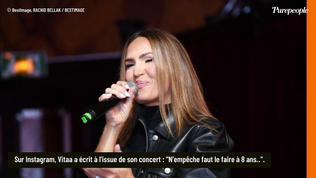 Vitaa invite un membre de sa famille sur scène : à seulement 8 ans, la fillette impressionne en plein concert