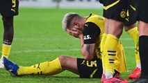 Süle am Boden, Kompany schmunzelt: 