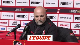 « On veut développer l'équipe » - Foot - L1 - Rennes - Sampaoli