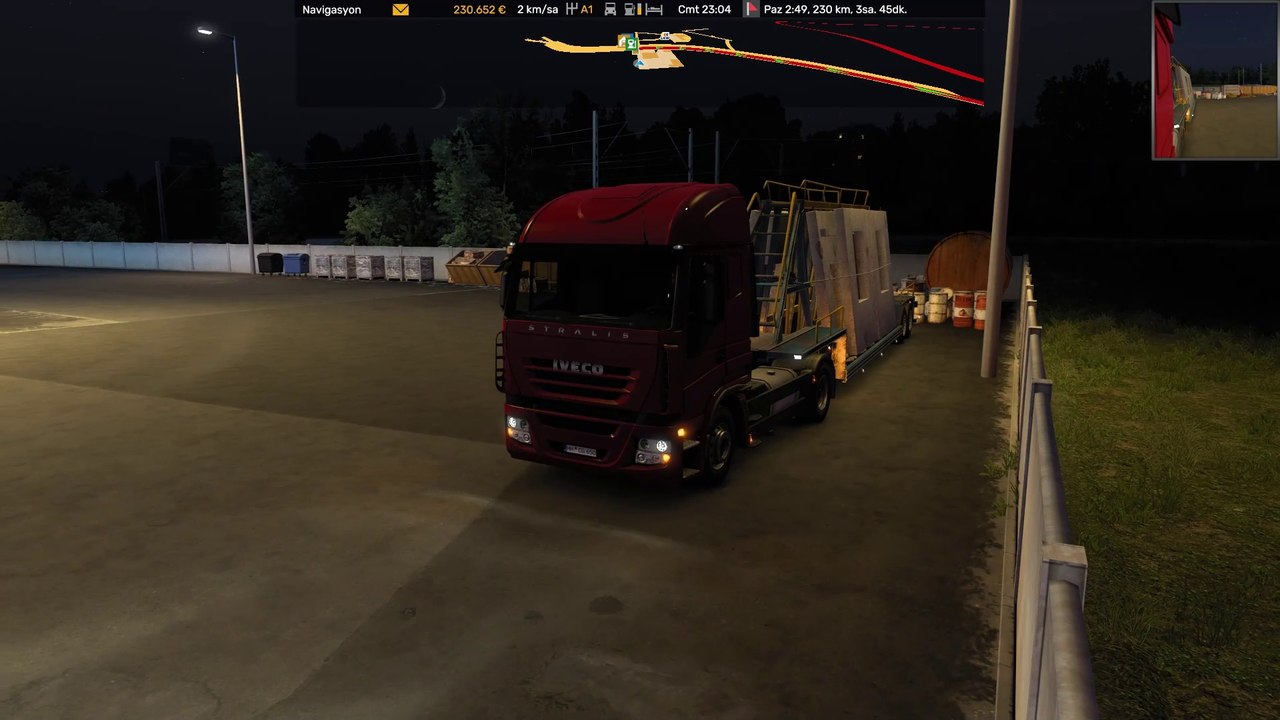 Wall Panel - Frankfurt City * Delivery to Cologne City - #Iveco #Trucks - Euro Truck Simulator 2