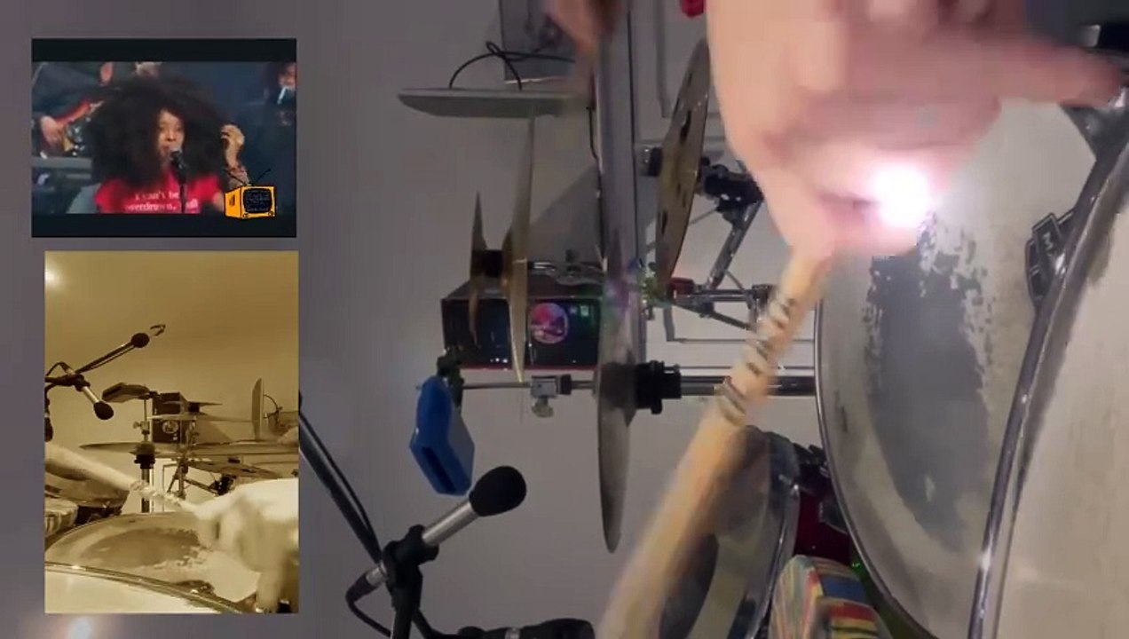 Erykah Badu   Annie Don't Wear No Panties  @erykahbadu2414  Drum Cover - Dec 2024