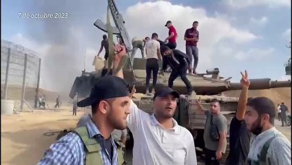 Hamás publica un video de un rehén israelí en Gaza