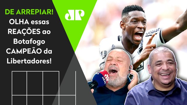 EU ESTOU ARREPIAAADO! O BOTAFOGO É CAMPEÃO DA LIBERTADORES! OLHA as REAÇÕES ao 3x1 no Atlético-MG!