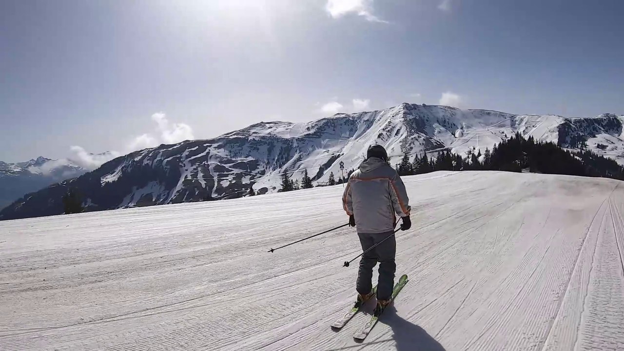 Ski To The Max At KitzSki - Teil 2: Sonnenrast (Piste 19).