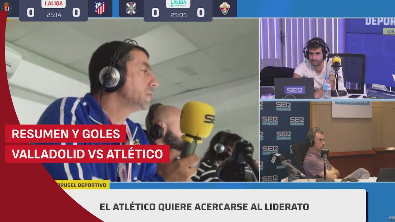 Resumen y goles del Valladolid vs Atlético de Madrid de LaLiga