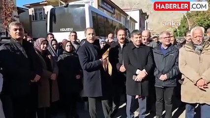 Bahçesaray'da Kayyum Ataması Protesto Edildi