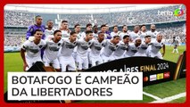 Com um a menos, Botafogo supera o Atlético-MG e conquista inédito título da Libertadores