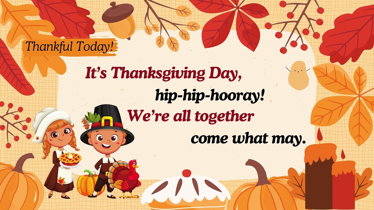 The THANKFUL Song That Will Get Your Kids Dancing! 🎵 🍁
