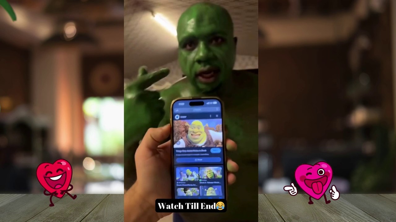 Shrek Arabic Prank 2024 | Funny Video Watch Til...