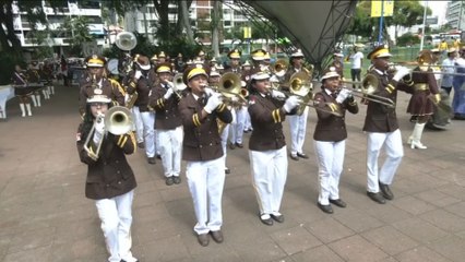 Mes de la Patria concluye con Encuentro Nacional de Bandas