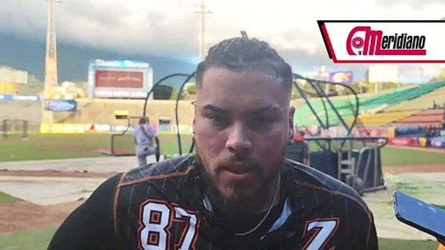 Andrés Chaparro: “Para mí es un orgullo vestir los colores de Águilas del Zulia”