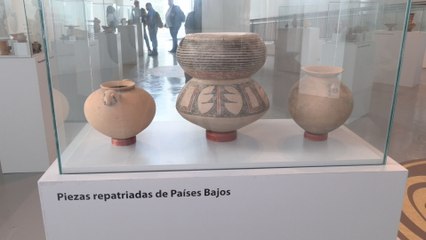 Exhiben piezas arqueológicas en la Ciudad de las Artes