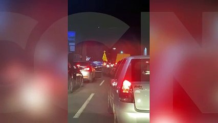 Fechamento de vias para evento esportivo gera transtorno no trânsito de Cascavel