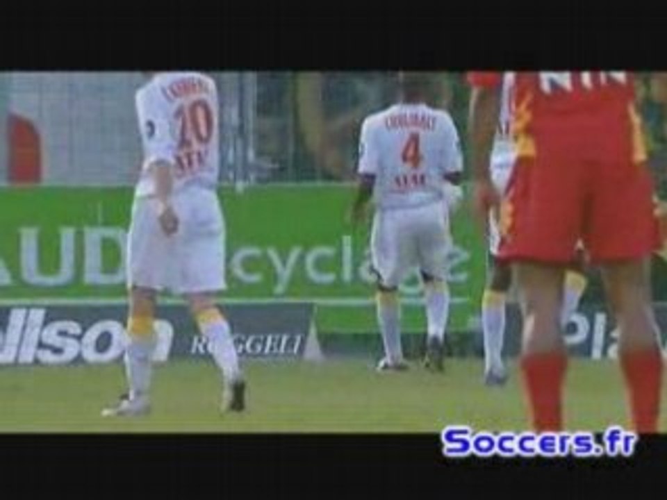 Le Mans 3-2 Lens 35emes journee 2007/2008