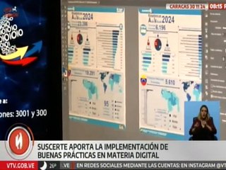 Caracas | Suscerte garantiza seguridad de la información para una buena práctica en materia digital