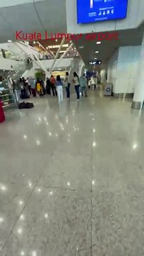 “At kuala lumpur airport “