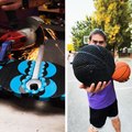 3D printed airless basketball and fractal vice are tested! Also casting double hammer and DIY gadgets explored!