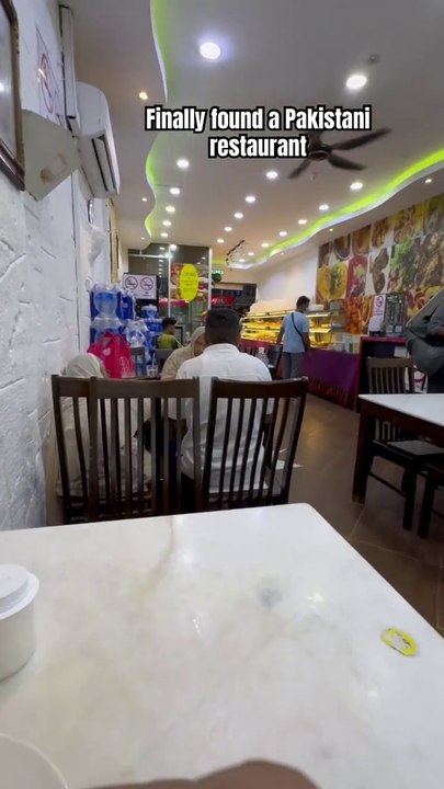“Finally found a Pakistani restaurant in bukit bintang 🇲🇾