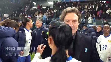 France-Nigeria, 2-1 : joie et premières réactions