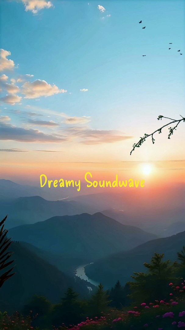 ⁣Lofi Bliss: Serene Sunset Landscape with Calming Music