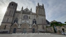La Cathédrale Saint-Pierre de Poitiers Relief de France les églises catholiques film JC Guerguy by Ciné Art Loisir
