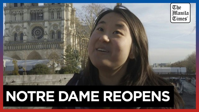 Notre Dame fans in Paris eagerly await 'beautiful' reopening