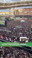 Botafogo taraftarı, şampiyonluğu kutluyor