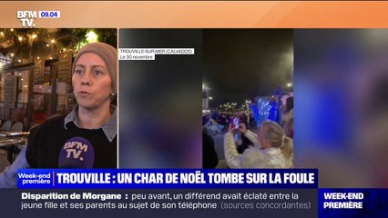 "On entendait des cris, c'était horrible", raconte cette témoin de l'accident à Trouville-sur-Mer
