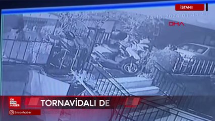 İstanbul'da dedikodu çıkarttığını iddia ettiği komşusuna tornavidayla saldırdı