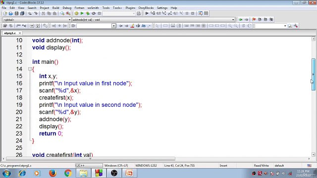 Learn Programming Technique C to Master Skills - Linked List ( Display Nodes Program ) Continue...