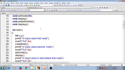 Learn Programming Technique C to Master Skills - Linked List ( Add new New Node Before First Node)