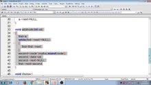 Learn Programming Technique C to Master Skills - Link and Display of all nodes Program)