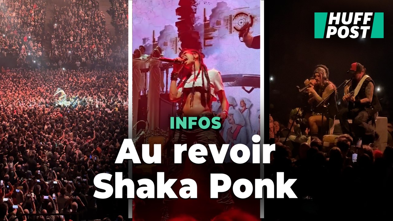 Les images du concert d’adieu de Shaka Ponk, qui arrête la musique pour la planète