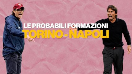 Torino-Napoli: le probabili formazioni di Vanoli e Conte