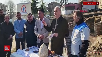 Düzce'de 2 bin yıllık tiyatro bileti bulundu