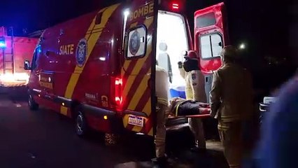 Acidente de trânsito no Morumbi deixa casal ferido e veículo destruído