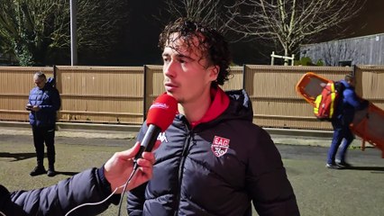 Albin Demouchy après la victoire contre Dinan Léhon (1-4)