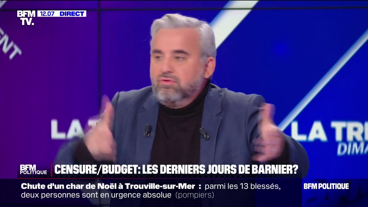 Censure: Alexis Corbière assure qu'il "n'accepte pas" le budget proposé par Michel Barnier