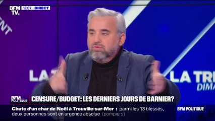 Censure: Alexis Corbière assure qu'il "n'accepte pas" le budget proposé par Michel Barnier