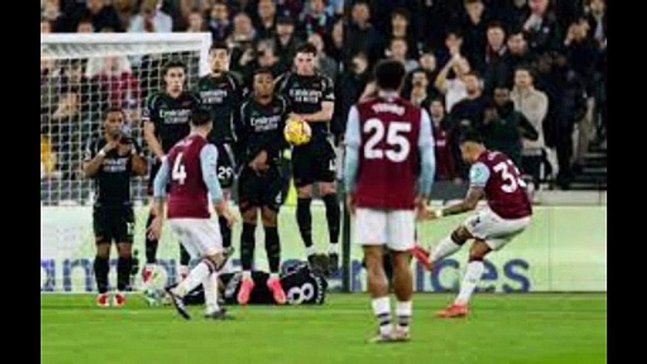 HIGHLIGHTS | West Ham v Arsenal (2-5) | Premier League | Gabriel, Trossard, Odegaard, Havertz, Saka