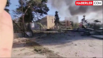 Suriye'de rejim, muhaliflerin ele geçirdiği hastaneye bomba yağdırdı