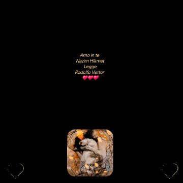 Amo in te Nazim HikmetLeggeRodolfo Vettor ♥️♥️♥️